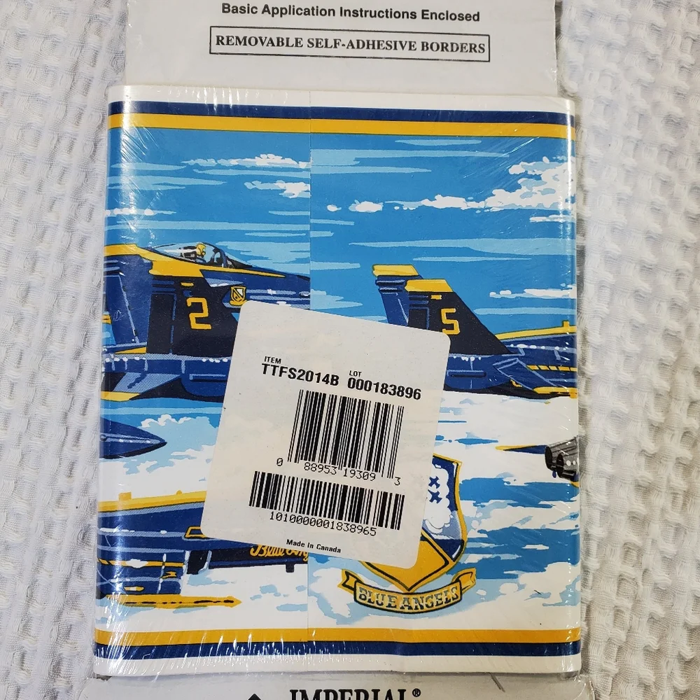 Blue Angels Self Adhesive Room Border